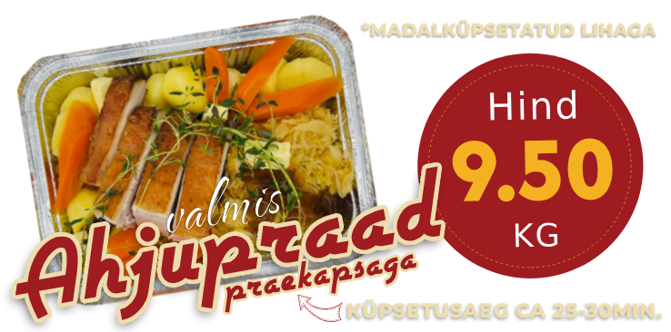 POEST KOJU JA KODUS AHJU!Küpsetusaeg 25-20 min.